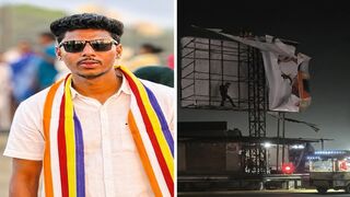 24-Year-Old Plunges to His Death as Giant Hoarding Crashes Down in Fierce Storm