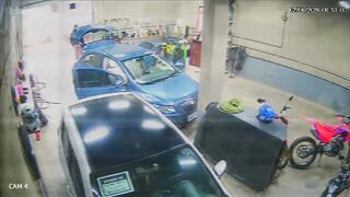 Ex-Husband Hunts Down Woman and Guns Her Down Inside Auto Shop