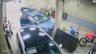 Ex-Husband Hunts Down Woman and Guns Her Down Inside Auto Shop