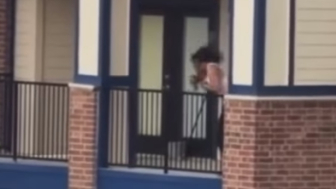GF Killer Turns Gun On Himself During SWAT Standoff In Texas (Another Angle)