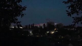 massive Russian attack on Kyiv
