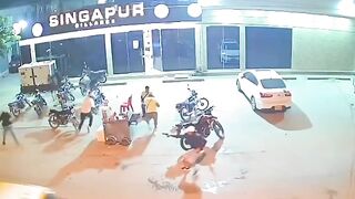 Street Vendor Fataly Shot By Stray Bullet During Assassination Attempt In Colombia