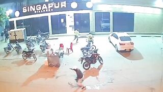 Street Vendor Fataly Shot By Stray Bullet During Assassination Attempt In Colombia