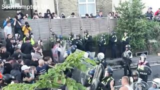 Southampton Riots - UK, England