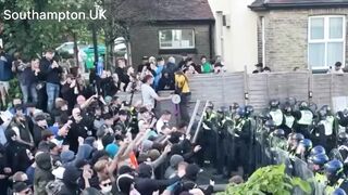 Southampton Riots - UK, England