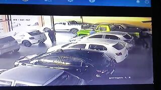 Helmeted Hitman Storms Garage, Executes 20-Year-Old in Seconds