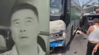 Bus Driver Passes Out Killing Two In China