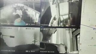 Bus Driver Passes Out Killing Two In China