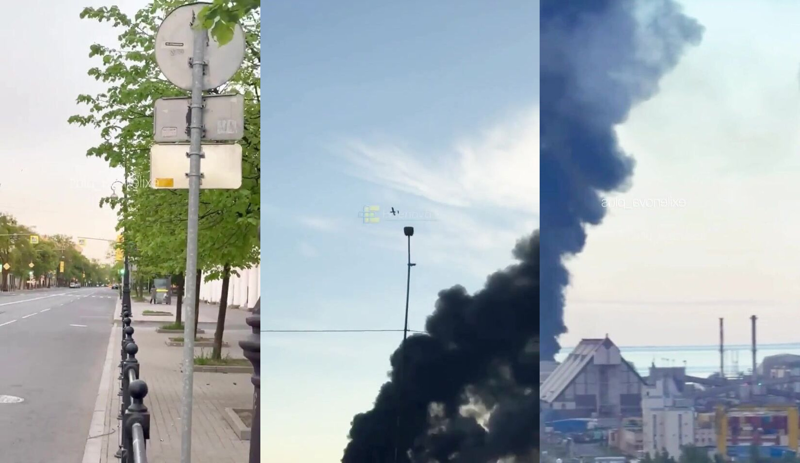 Saint Petersburg under Ukrainian attack