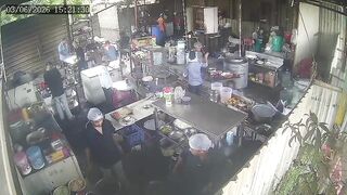 Gas Cylinder Explodes, Killing Kitchen Worker Instantly