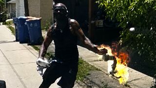 Man shot, killed by Grand Rapids police after throwing Molotov cocktail
