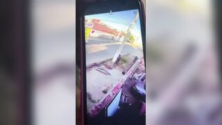 Two Hitmen on Motorcycle Gun Down Man on Sidewalk in Broad Daylight