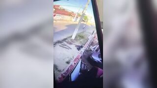 Two Hitmen on Motorcycle Gun Down Man on Sidewalk in Broad Daylight