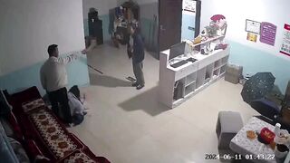 Classic: A couple argued over trivial matters and the man stabbed his wife 17 times.