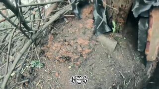 Cries of a Russian soldier