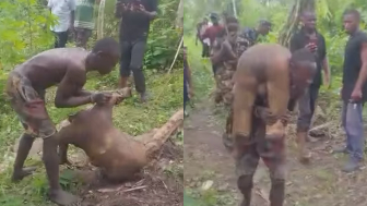 Killer Forced To Dig Up And Carry Victim He Dismembered To Sell Body Parts To Cultists