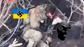 Ukrat surrenders -> gets headshot.