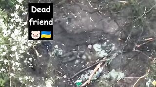 Ukrat surrenders -> gets headshot.