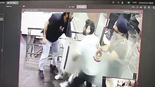 Rejected Man Stabs EX-GF To Death, Attempts To Slit Own Throat Inside A Busy Mall In