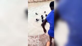 Woman Drowned In Abandoned Mining Pit In Ghana