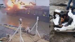 Blast Inferno Tears Through Cartagena Barge, Killing 4 Workers (CCTV & Aftermath)