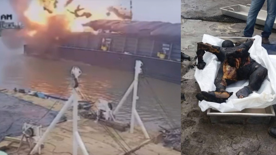 Blast Inferno Tears Through Cartagena Barge, Killing 4 Workers (CCTV & Aftermath)