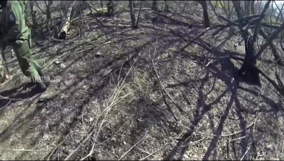 Blowing up of a Ukrainian separatist in 2014