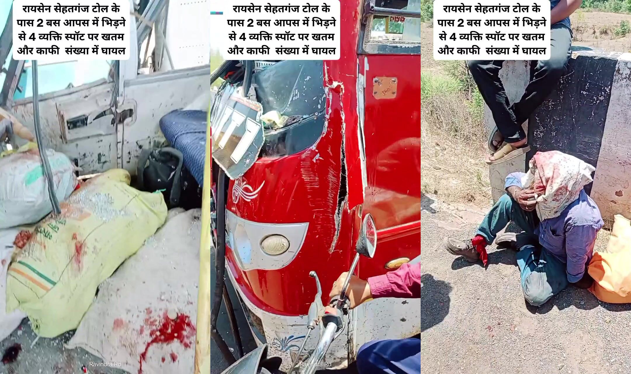 Multiple injured and killed when 2 buses collide