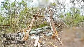 Ukr junkie gets droned.