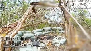 Ukr junkie gets droned.