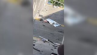 A Speeding Mercedes Plunges Into Kyiv Underpass, Killing Four