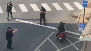 A Man Shot by Police After Swinging Sword During Traffic Stop in Calais, Maine