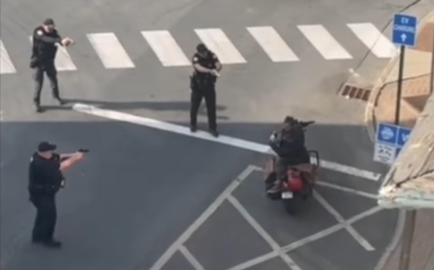 A Man Shot by Police After Swinging Sword During Traffic Stop in Calais, Maine