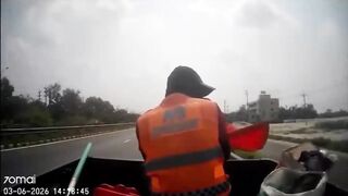Bus Smashes Into Road Workers, Leaving Trail of Carnage (CCTV & Aftermath)