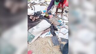 Man is dismembered and thrown in the trash