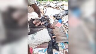 Man is dismembered and thrown in the trash