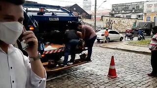 Man found dismembered inside garbage truck