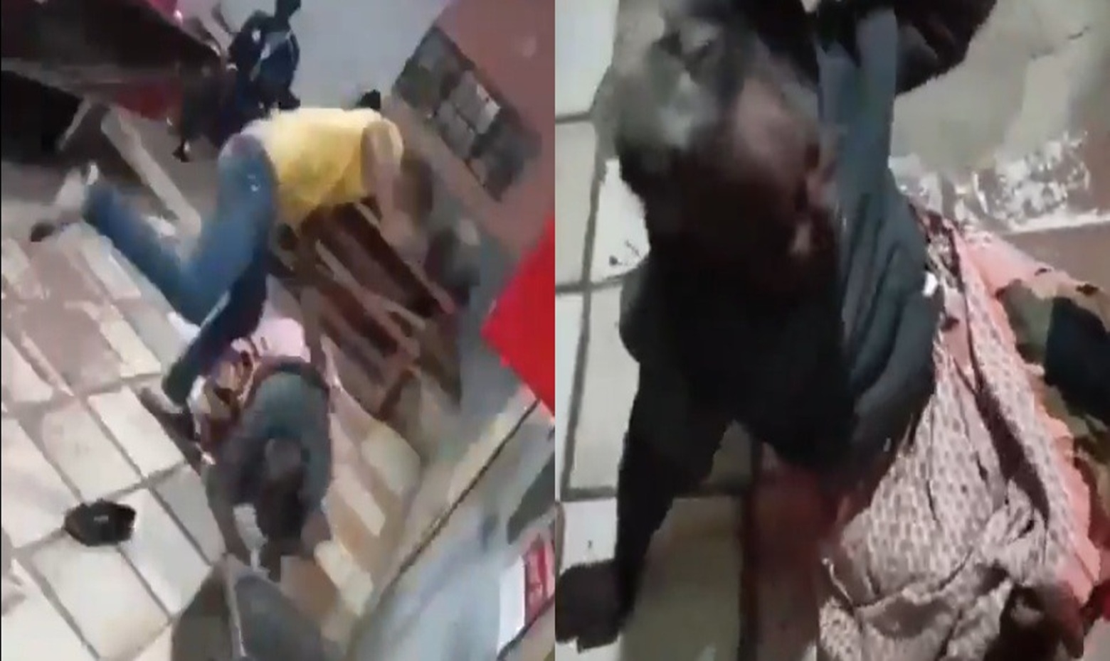 Yellow-Shirt Savage Brutally Kicks & Stomps Defenseless Elderly Woman in Pool Hall