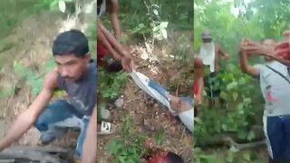 Cruel Dismemberment: The Body Was Divided And Then The Heart cut out.