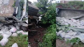 Multiple people lose their lives when truck  runs off road