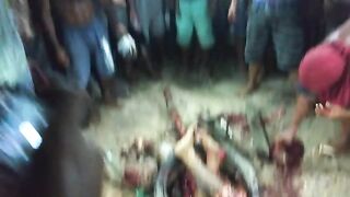 Rapist lynched, dismembered and burned