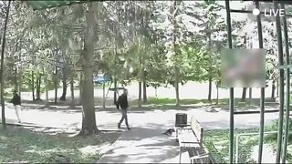 Doorbell Cam Captures Man Brutally Beating Unconscious Girlfriend Outside Apartment