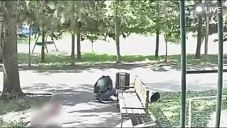 Doorbell Cam Captures Man Brutally Beating Unconscious Girlfriend Outside Apartment
