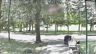 Doorbell Cam Captures Man Brutally Beating Unconscious Girlfriend Outside Apartment