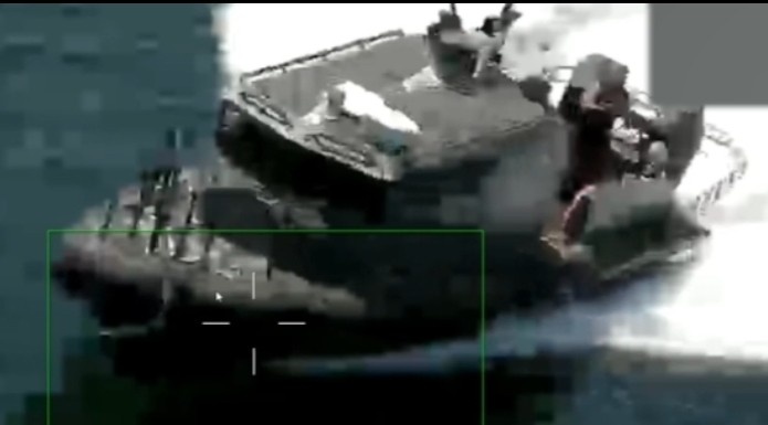 Ukrainian amphibious assault destroyed.