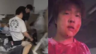 Tik Toker Attacked And Beaten In A Parking Garage In China
