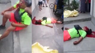 Classic: Dude Shot Multiple Times In The Face & Blood Starts Pouring Out