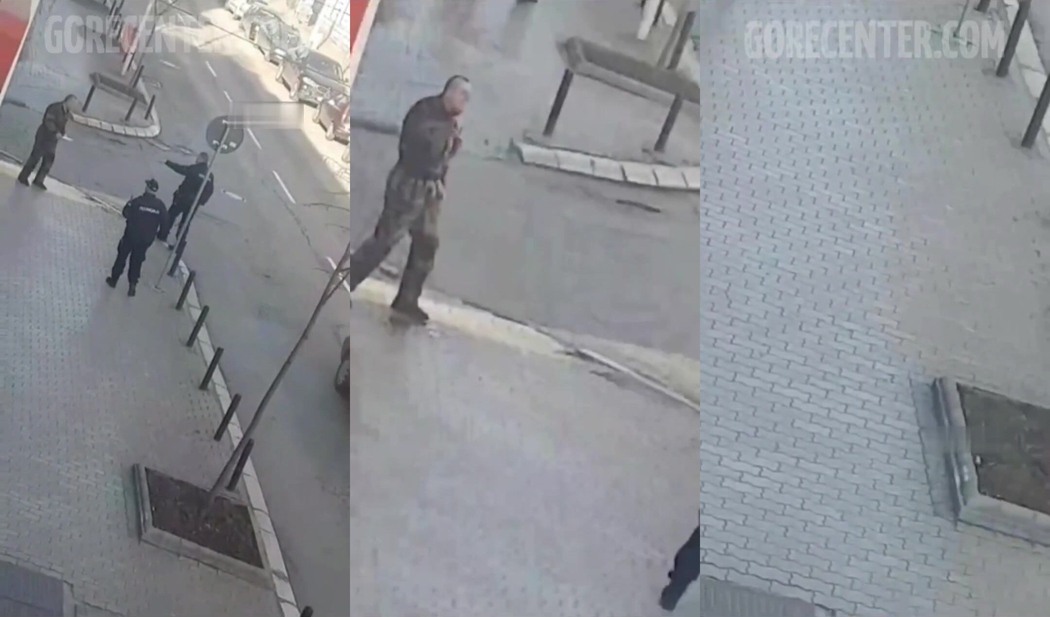 Classic: Mentally ill dude slits his throat in front of cops