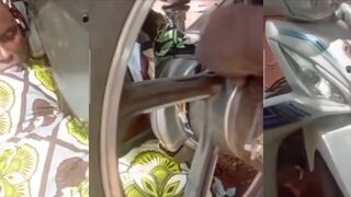 Woman Strangled By Her Veil While She Was Riding Motorcycle