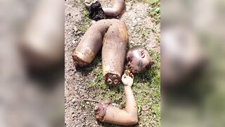 Man's dismembered body